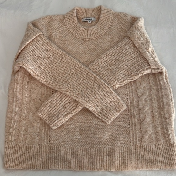 Madewell alpaca blend knit sweater xs NWOT - Picture 6 of 14
